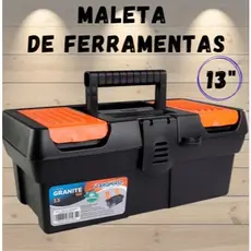 Maleta De Ferramentas Granite reforcada pratica  Pro Alta 13" TOY 25773 Arqplast