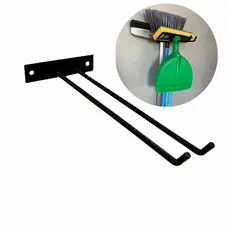Suporte Porta Vassoura Rodo De Parede Gancho 30cm