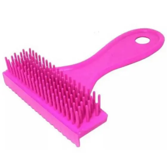 Escova Rastelo Pente Plástico Para Pentear Cachorros e Gatos Pet Tirar os Pelos - Envio Relâmpago