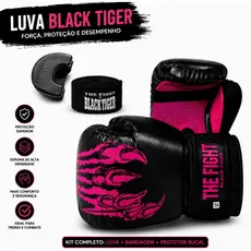 Luva,Boxe,MuayThai,+bandagem+bucal