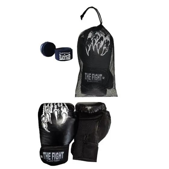 Luva Boxe MuayThai+bandagem