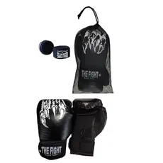 Luva Boxe MuayThai+bandagem