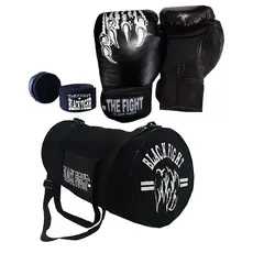 kit,MuayThai,Luva,Bosa,Bandagem.