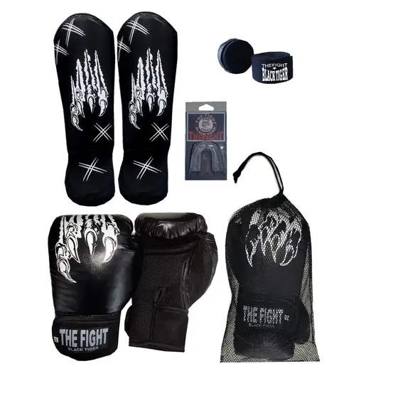 kit,Luva+canelira+bandagem+bucal