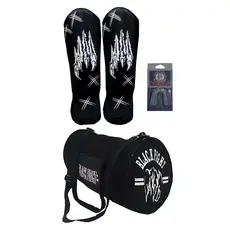 Kit Muay Thai Caneleira Bucal Bolsa