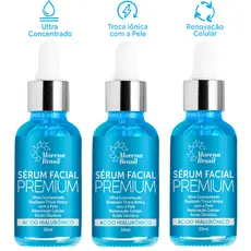 Kit 3X Sérum Ultra concentrado | Morena Brasil | Renovação celular 💙