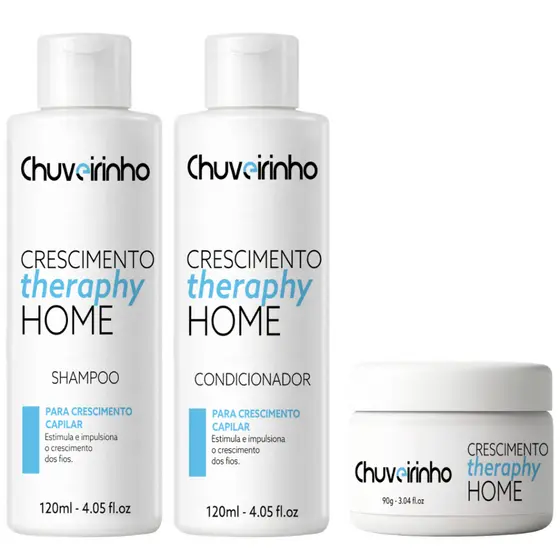 Kit Crescimento Capilar Completo | Fortalece, Hidrata, Estimula o Crescimento e Reduz a Queda 💙