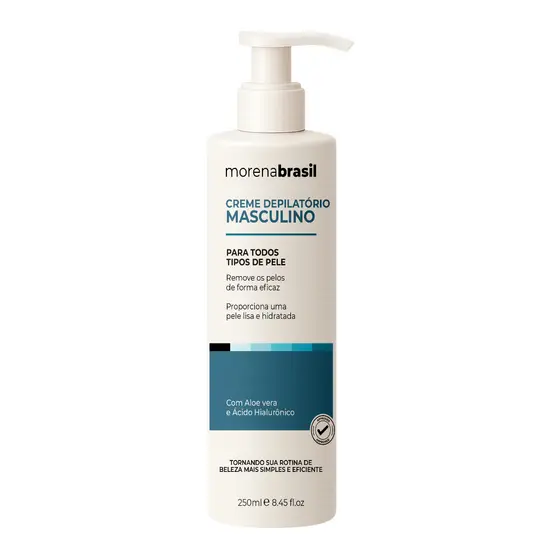 Creme Depilatório Masculino | Remoção de Pelos Fácil e Rápida 💙