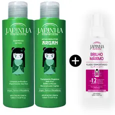 Kit Selagem Sem Formol Orgânica + Protetor Térmico | Desempenho Profissional Sem Gastar Muito 💚