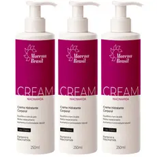 Kit Morena Brasil Loção Hidratante Corporal Niacinamida | Reduz Ressecamento & Ilumina a Pele 💗