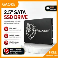 Unidade de estado sólido integrada SATA III de alto desempenho de 2.5 "SSD 120 GB-480 GB