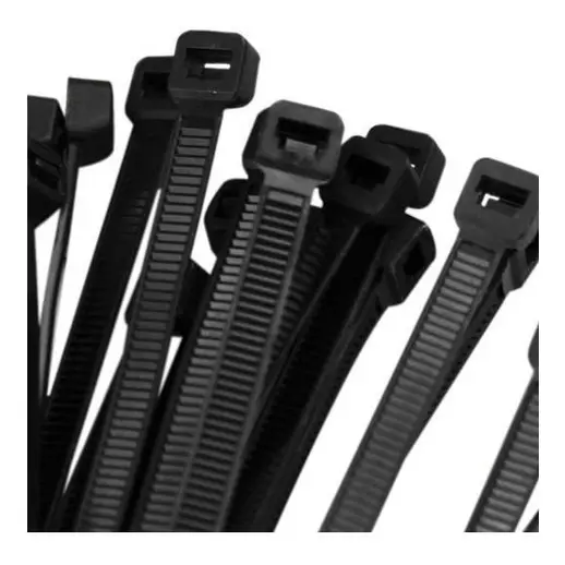 Kit 100pçs Abraçadeira De Nylon 15cm Enforca Gato Lingua De Sogra