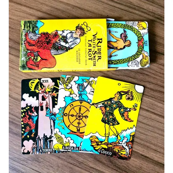TAROT RIDER WAITE SMITH - 22 ARCANOS MAIORES