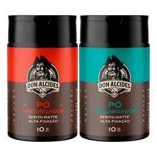 Kit 2x Modelador Em Pó Barba Negra E Calico Jack Don Alcides