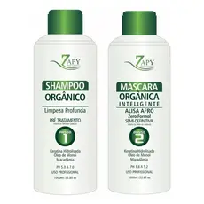 Kit Escova Orgânica Zapyle Sem Formol Inteligente 100ml