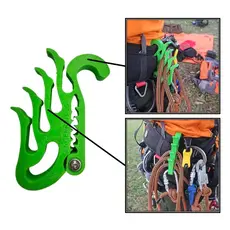 Suporte Para Cordas Organizador Cinto Escalada Clip Fácil
