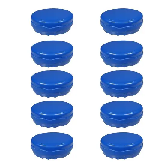 Saboneteiras Plásticas Azul Royal Para Loja De Conveniência