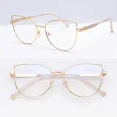 Armação De Receituário Para Grau Feminino Modelo Gatinho Mais Bonito Moda/Novo