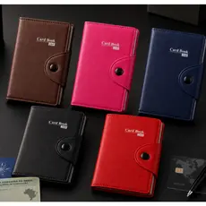 Card Book Carteira Slim Porta Cartão/documento 16 Card