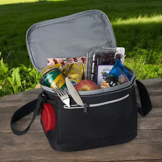 Bolsa termica Academia 10L Com Alça de Mão e Bolso Externo Bolsa Praia Bolsa Térmica