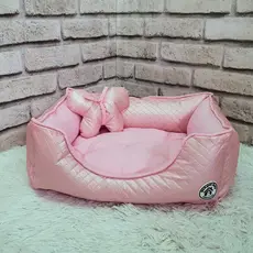 Cama Colchão Pet Caminha Pet Cães Gatos Colchonete Rosa Tamanho G