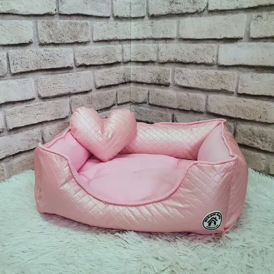 Cama Colchão Pet Caminha Pet Cães Gatos Colchonete Rosa