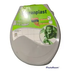 Assento Cinza Claro Higienic Gramplast