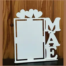 Kit de Porta Retrato Dia Das Mães Presente Criativo em MDF