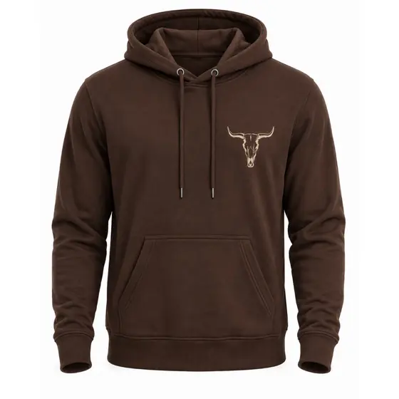 Moletom Country Western com Capuz Unissex Confortável Premium