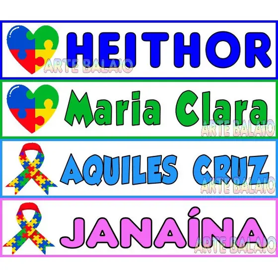 Kit com 140 Etiquetas Termocolantes 5X1cm para Peças de Roupas, Termo Colantes para Uniforme Escolar Personalizadas com Nome
