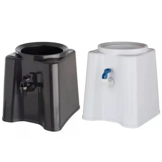 Suporte Para Água Mineral Plastico Base Para Galão Garrafão Preto