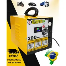 Carregador Bateria Automotivo 20amp Automático Visor Completo