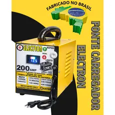 Carregador Bateria Automotivo 200amp Automático Visor Completo
