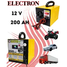 Eléctron Fonte Carregador De Bateria Automotivo Bivolt 12v 50a Profissional