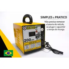 Fonte Automotiva Carregador De Bateria 150amp Lento Rapido