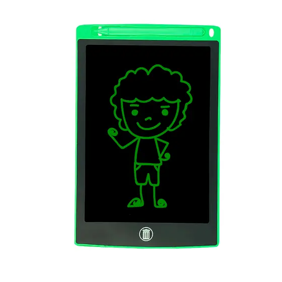 Lousa Digital 12 Pol Lcd Infantil De Desenhar E Escrever Lousa Mágica Desenho Premium