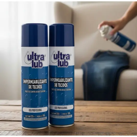 Kit Com 2 Impermeabilizante De Tecido E Estofado 325ml Ultralub