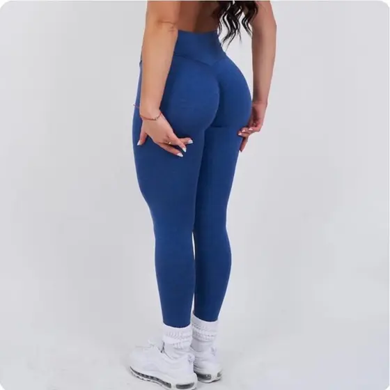 Calça Legging Feminina Academia Cintura Alta Fitness Levanta Empina Bumbum