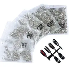 Strass Cristal Furta Cor Pedraria Unhas e Artesanato 1440 unidades