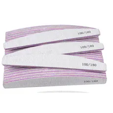 Kit Lixas de Unha Bumerangue Lavável  Boomerang Banana Alongamento Gel Fibra