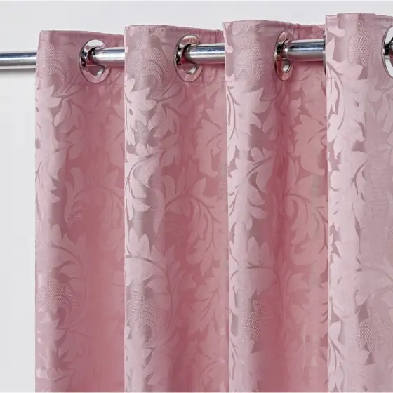 Cortina Jacquard para Sala e Quarto Semi Blackout 1,30cm x 2,00m Corta 50% Luz