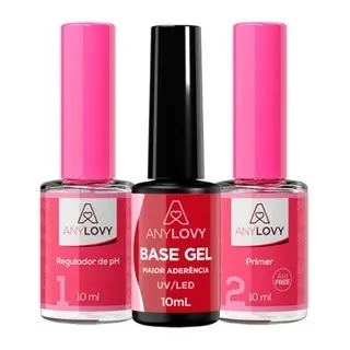 Preparadores Any Lovy - Gel Capa Base / Primer Não Ácido / Ácido / Regulador De Ph