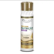 Shampoo Nutrição Oleo Ricino  300ml - A Liga Cosmeticos