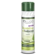 Shampoo de Crescimento e Restauração de Bambu e Babosa 300ml - A Liga Cosméticos