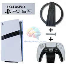 EXCLUSIVO  Kit Suporte Base Vertical Para Playstation 5 PRO Ps5 + Base Controle Dualsense