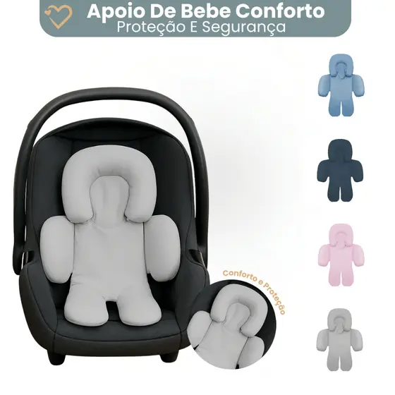 Colchonete Apoio Redutor Almofada Para Bebe Conforto Premium Liso