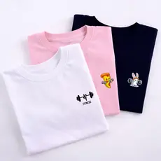 Kit 3 Camisetas T-Shirt Feminina Academia 100% Algodão Oversized Treino Fitness