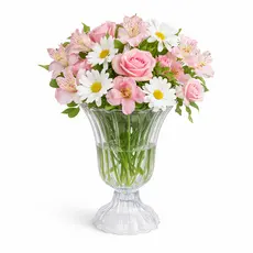Vasos Decorativo Pequeno 1 a 4 Unid para Flores e Plantas Vaso de Bancada Mesa Transparente