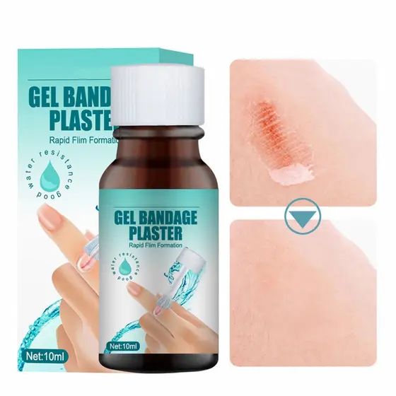 Gesso De Bandagem De Gel , Líquida À Prova D'água E De Secagem Rápida Para Formação De Filme , Barreira Protetora De Pel