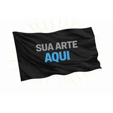 Bandeira Personalizada com sua Arte Sua ideia imagem Grande 1000x1400 Diversos Tamanhos